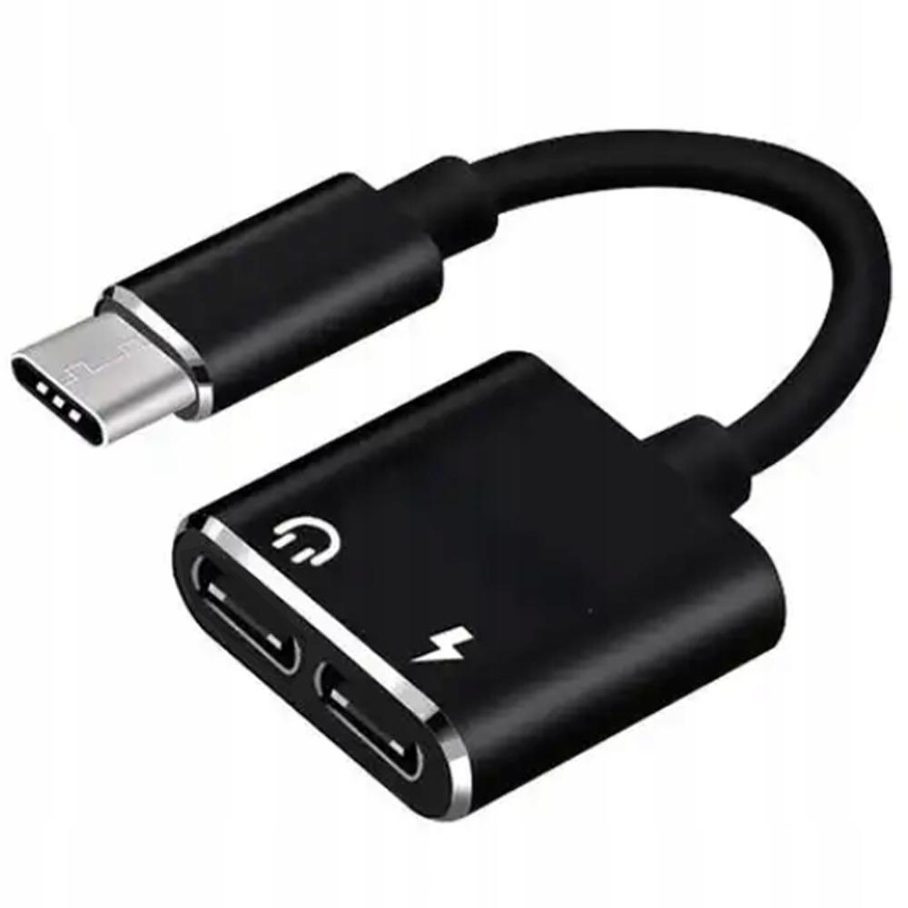 Co2 Adapter 2X Usb-C Adapter Usb Type C Cable For Samsung Apple Xiaomi With Dac