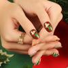 Women's Christmas Snowflake Wearable Nails Wearable Nails Fake Nails NailsGlue 2ml