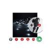 Rideau Icicle - GENERIQUE - 2x0,5m - Blanc Froid - Programmeur Easy-Connect - 12 Bandes 40 Leds