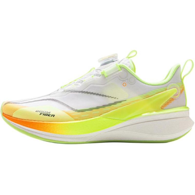 Li-Ning YOUNG Chitu 8 PRO Youth Low Top Running Shoes White Yellow YKFV028-57 40