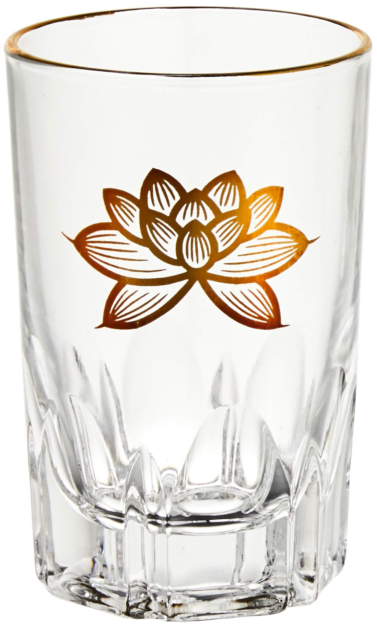 

Set of 3 Buddhist Altar Accessories, Kinren Glass Cups (Medium) [5 x 7.7cm], for Memorial Services, Graves, Buddhist Altars, Obon, and Higan