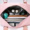 New diamond fitness bag portable yoga bag women's wet and dry separation waterproof large-capacity luggage short-distance travel bag