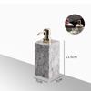 Creative Square Marble Lotion Bottle Hotel Bathroom Shampoo Refill Bottle Household Shower Gel Soap Dispenser Bathroom Accessory