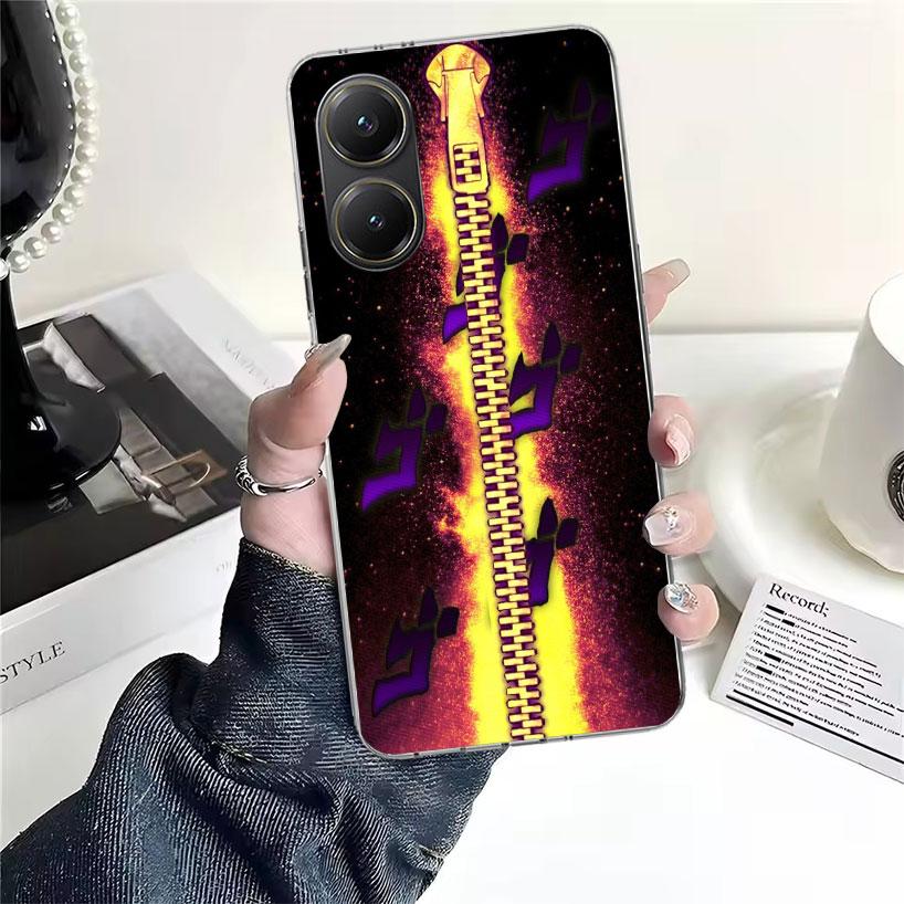 JoJo Adventure Bruno Buccellati Coque de téléphone souple pour Xiaomi Redmi 15C 15 13C 13 Poco X5 X6 X7 F7 Ultra M7 12C 12 10 10C 9C 9A 9T