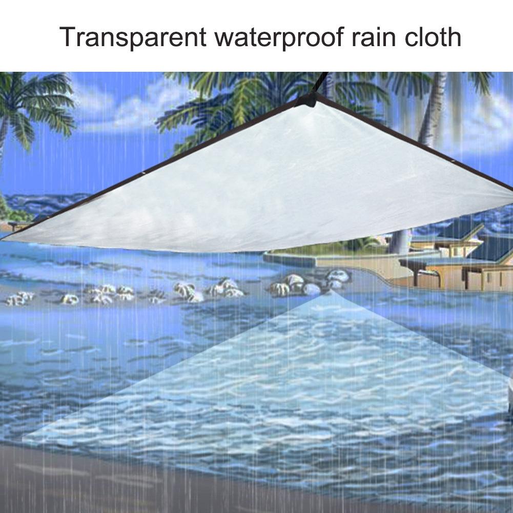Heavy Duty Transparent Tent Transparent Tarpaulin With Grommets