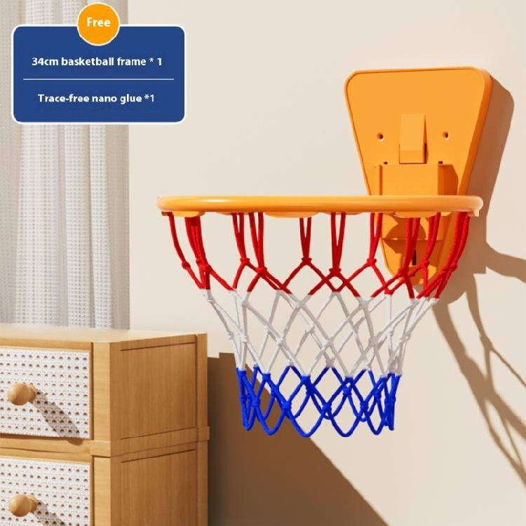 Indoor Basketball rings Without Drilling Over The Door Small Basketball rings Plastic Frame for Home Dorms Offices
