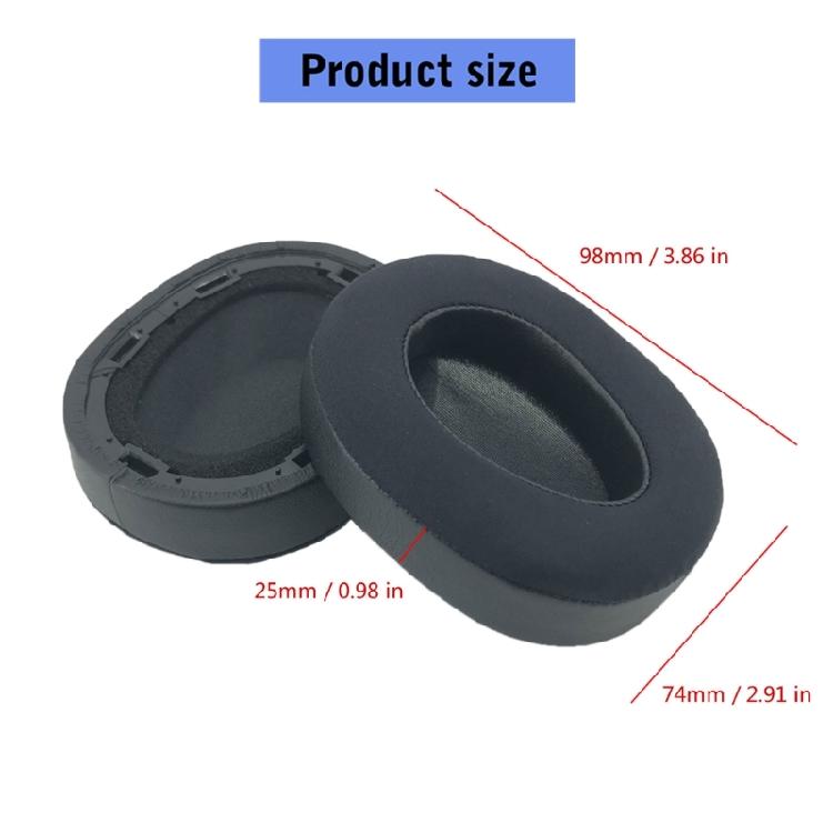 Cooling Gel Earpads And Cushion Replacement For MDR-100ABN WH-H900N Headsets Long Time Wear Protein Leather