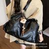 Retro Large-capacity Commuter Shoulder Bag Women's Autumn and Winter 2025 New Korean Version Casual Tote Bag Portable Travel Bag
