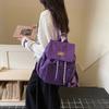 Schoolbag Casual Lightweight Versatile Women's Backpack 1011 New Travel Backpack Canvas Mini Sports Hiking Bag