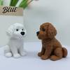 Dog Figurine 3D Printed Figurine Cute Small Puppy Statue