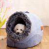 Neu Tiefer Schlafkomfort im Winter Katzenbett Kleine Matte Korb Kleine Hundehütte Produkte Haustierzelt Gemütliches Höhlennest Innen-/Haustierbett