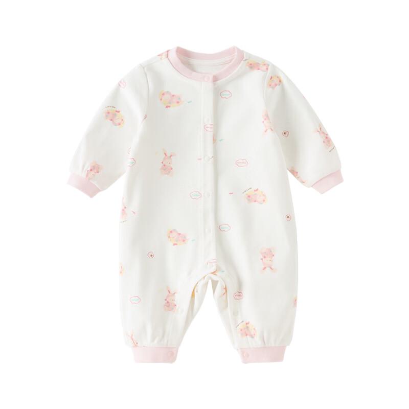 DAVE & BELLA Baby Girls' Anti-Bacterial Fall Sleepsuit
