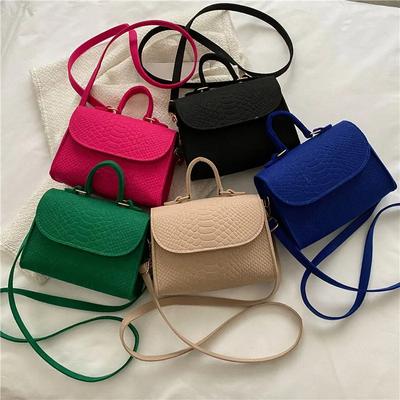Retro-Taschen für Frauen Trend Handtaschen Designer Luxus Square Umhängetaschen weibliche Totes Schulter Handtaschen Damen Tote Taschen