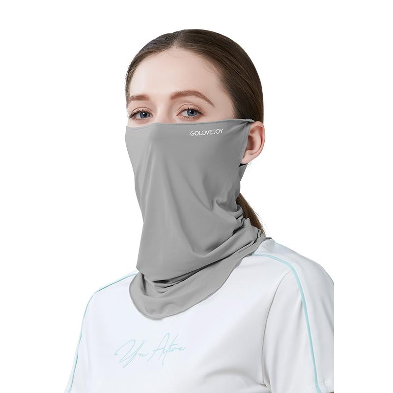 

Женский летний анти-УФ быстросохнущий шарф для лица дышащая защита шеи