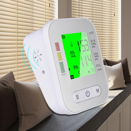 Automatic Blood Pressure Monitor Arm Type Accurate Measurement ABS Upper Arm Blood