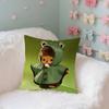 MMonchhichis Case Plush Fabric Soft Pillowcase Double Sided Print Cushion Cover Household Gifts
