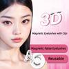 Magnetische Magnetische Wimpern mit Clip Kleberfreie Falsche Wimpernbüschel Mädchen