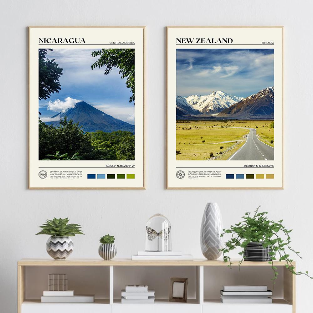 Modern Classic Oceania Tropical Coastal Tourist City Posters Prints Canvas Painting Wall Art Picture Living Room Home Decor