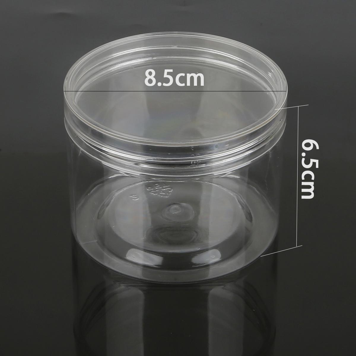 

Пластиковая банка Прозрачная пластиковая банка 8.5x6.5cm