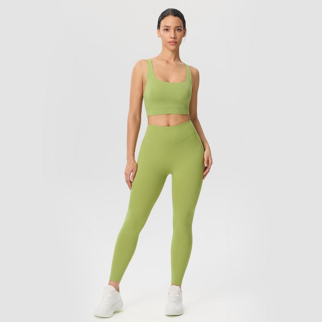 Women's Quick-Dry Sports Yoga Set: Bra and Pants Two-Piece