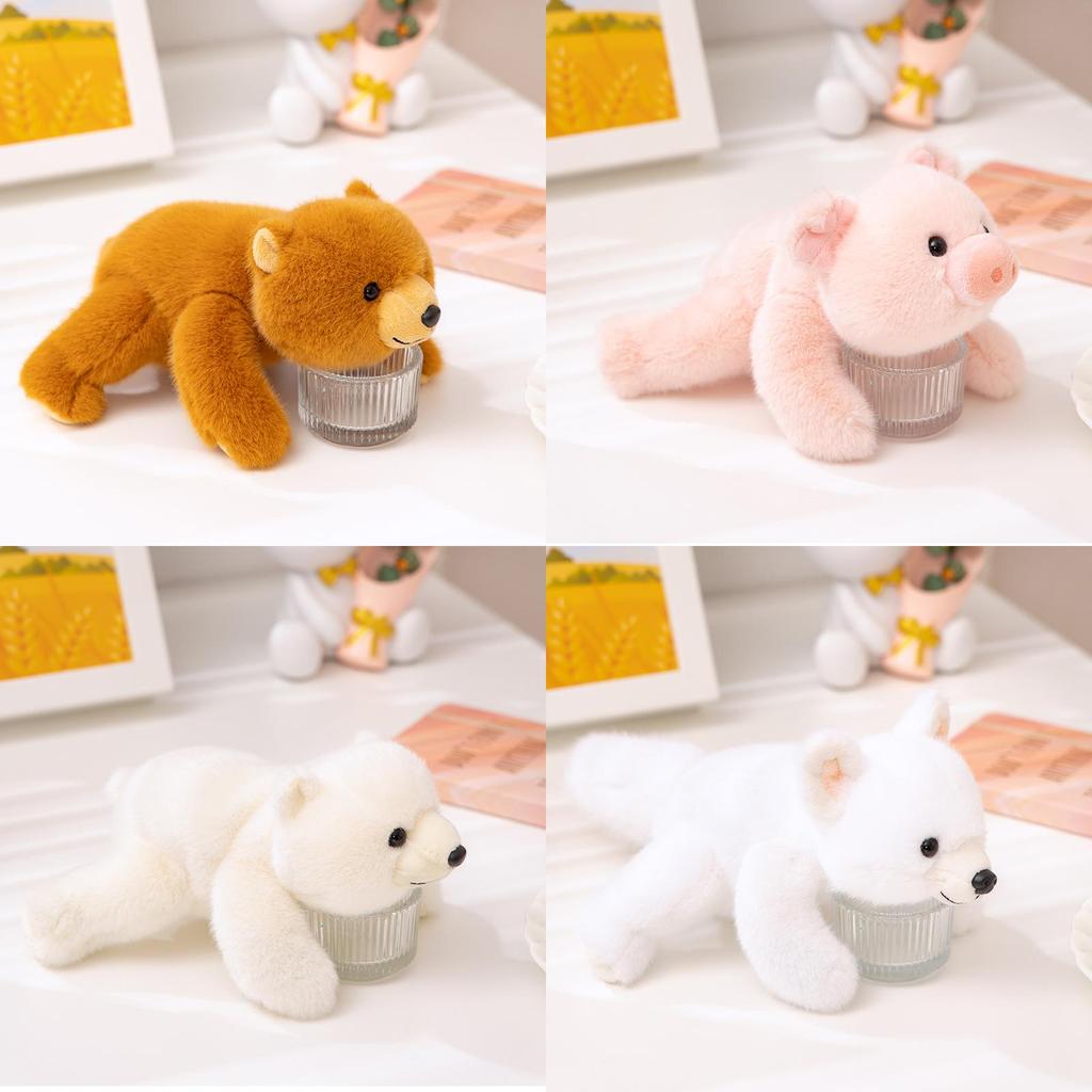 Entzückendes Plüsch Panda Waschbär Stofftier Kuscheliger Charakter Perfekt zum Nickerchen Machen und zur Dekoration