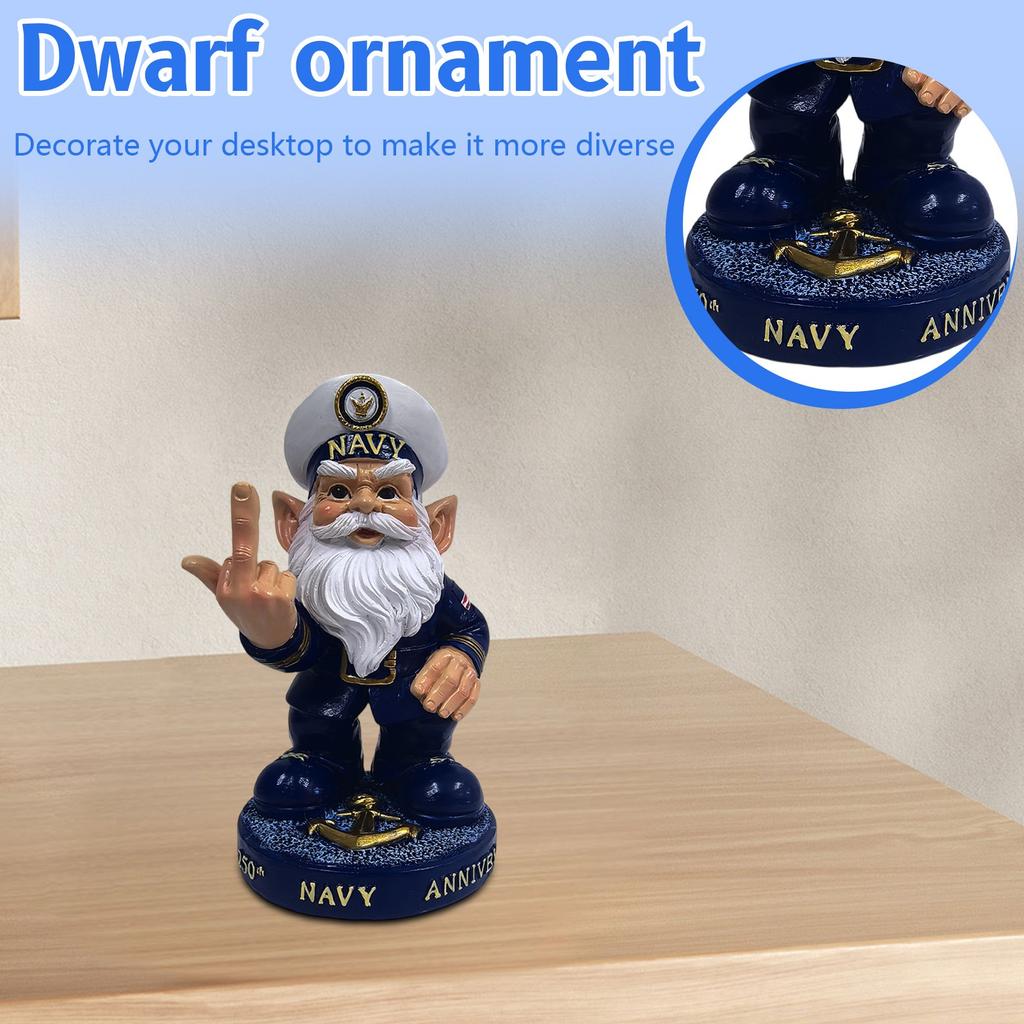 250th Anniversary Dwarf Statue Creative Desktop Decoration Ornament Home Decor Craft