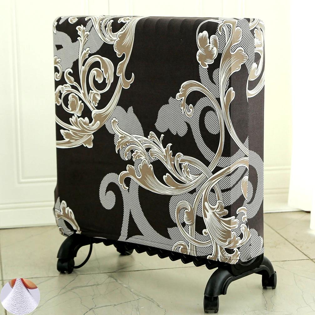 Solid Color Portable Heater Radiator Dust Cover Thickened Elastic Household Oil Tin Radiator Protective Storage Dust Covers