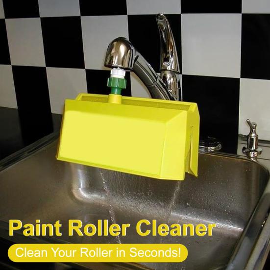 

Paint Roller Cleaner Reduce Waste Water-powered Roller Cleaner Professional Paint Roller Washing