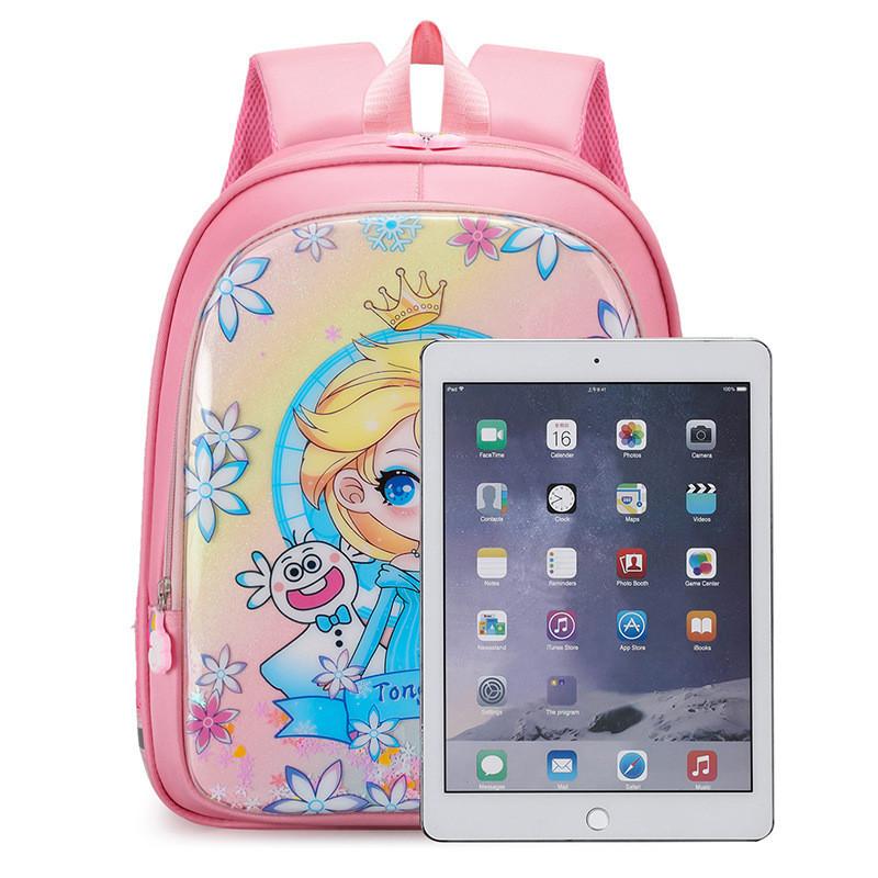 Cute Princess Kids School Bag Nylon Breathable Lightweight