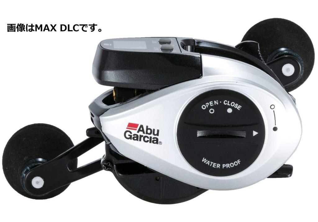 Abu Garcia MAX DLC H Baitcasting Reel with Large Screen Digital Line Counter, Right Hand Retrieve, High Gear Model