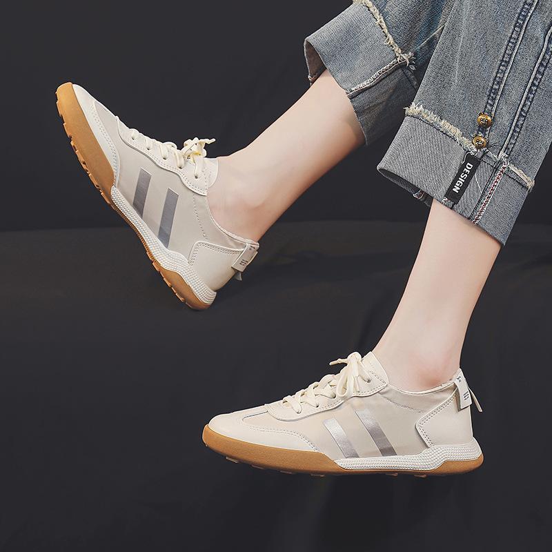 Leichte Weiße Schuhe Damen Herbst Neu Damen Schuhe Damen Bequeme Schuhe Sneaker Weißer Schuh Skateboard Schuhe Tide