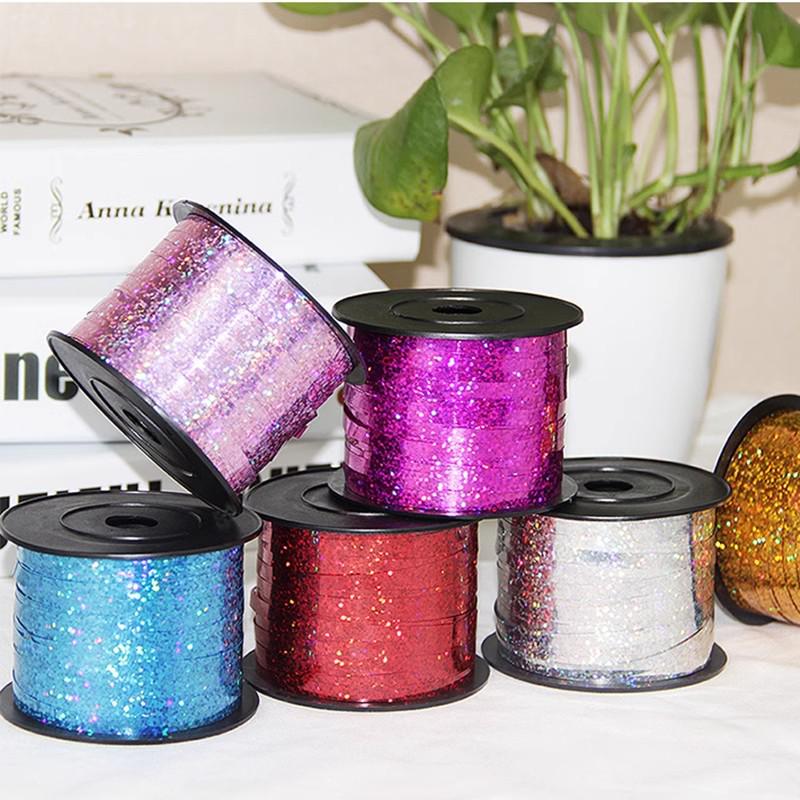 Laser Tinsel Ribbon & Balloon Garland for Parties