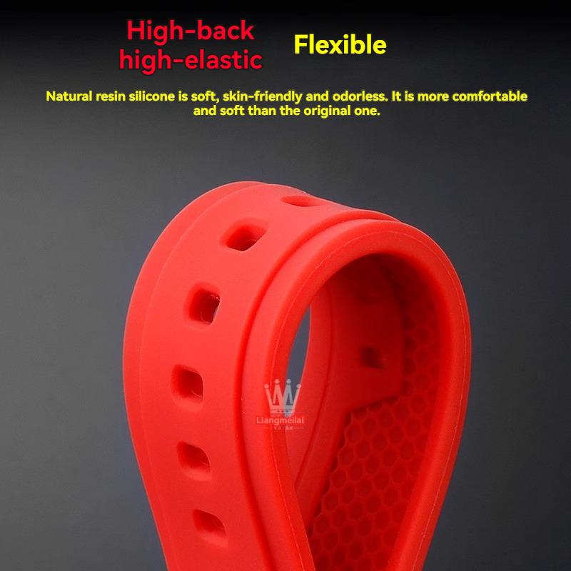 For Casio PRG-240 PRG-130Y/T PRW-1500 PRG-130 Resin Silicone Rubber Watch Strap Accessories Outdoor Sports Waterproof Wristband