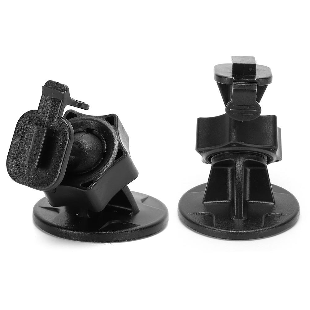 2pcs Dash Camera Mount Bracket 360 Degree Adjustable Dashboard Suction Cup Auto Recorder StandSingle Buckle with Clamp