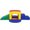 Toddler Climbing Toys Indoor, 5 Piece Climb, Crawl and Tunnel Soft Play Equipment, Foam Climbing Toys, Kids Tunnel Maze with Stairs and Ramp,Indoor