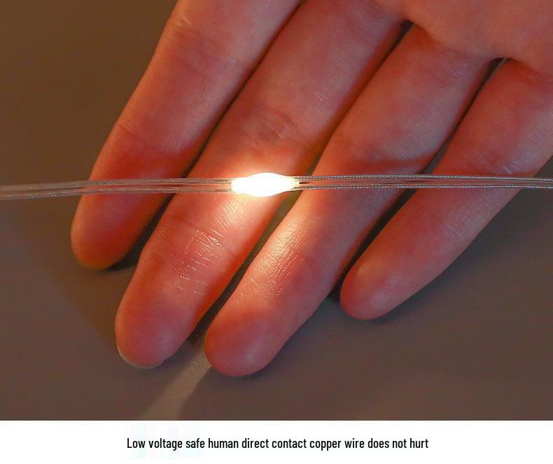 USB LED Icicle String Lights with Star & Curtain Design for Christmas