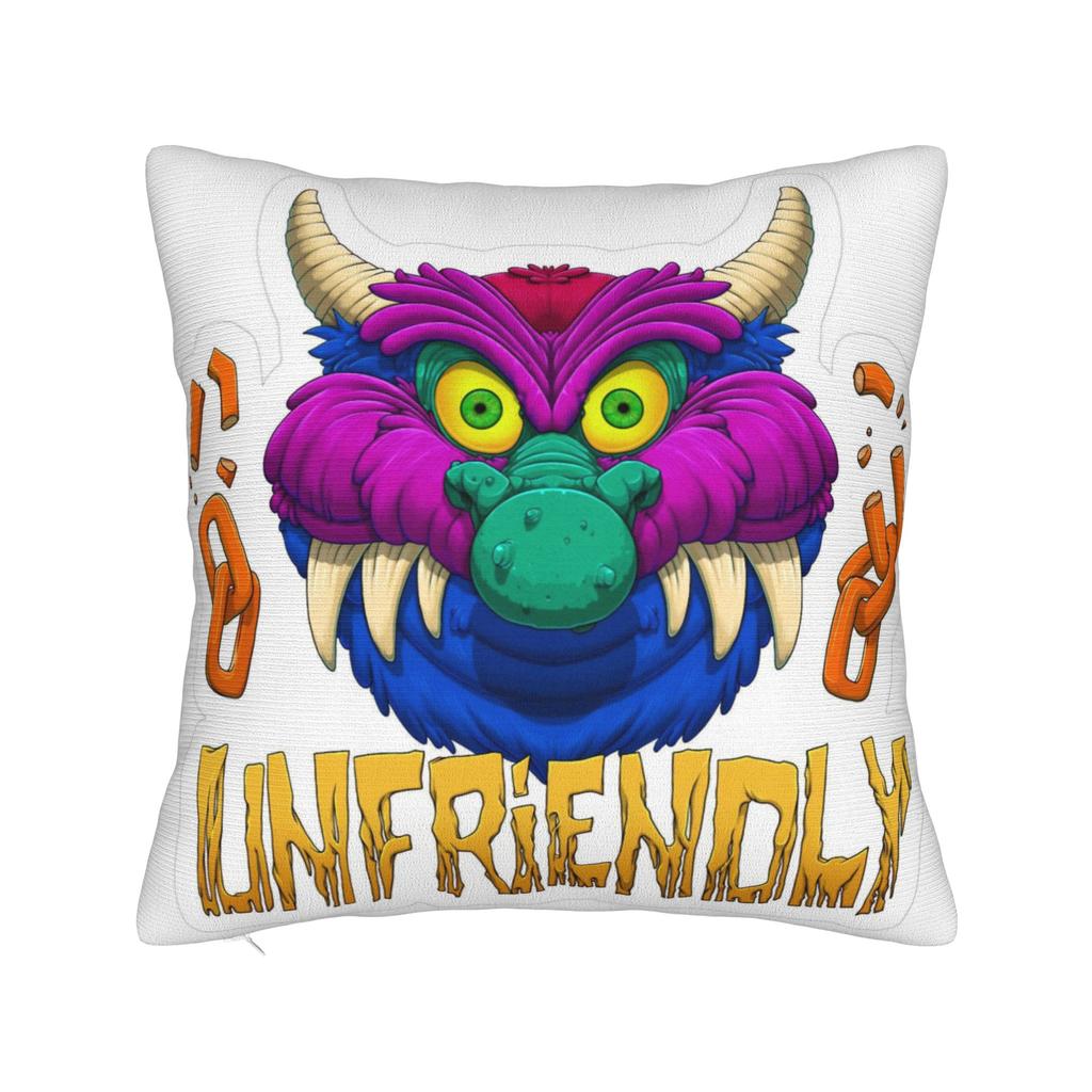Decorative Pillowcase My Pet Monsters Cartoon Merchandise Home Throw Pillow Case Cover Zipper MultiSize