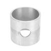 Robuste Schmuckguss-Sandkiste aus Aluminiumlegierung, zylindrischer, hitzebeständiger Behälter für Metallhandwerk und Reparatur