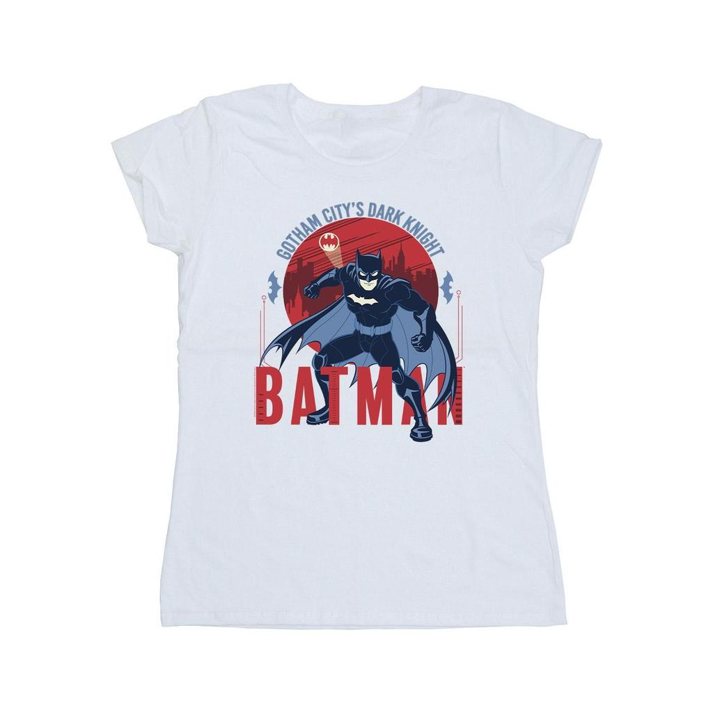 DC Comics Womens/Ladies Batman Gotham City Cotton T-Shirt
