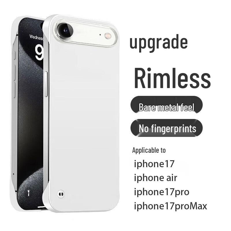 POZZO Ultra-Thin Matte Borderless iPhone Case