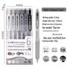 90-Color Blue Fruit Acrylic Paint Pen, 0.7mm Large Capacity Hand-Press Student Journal Marker
