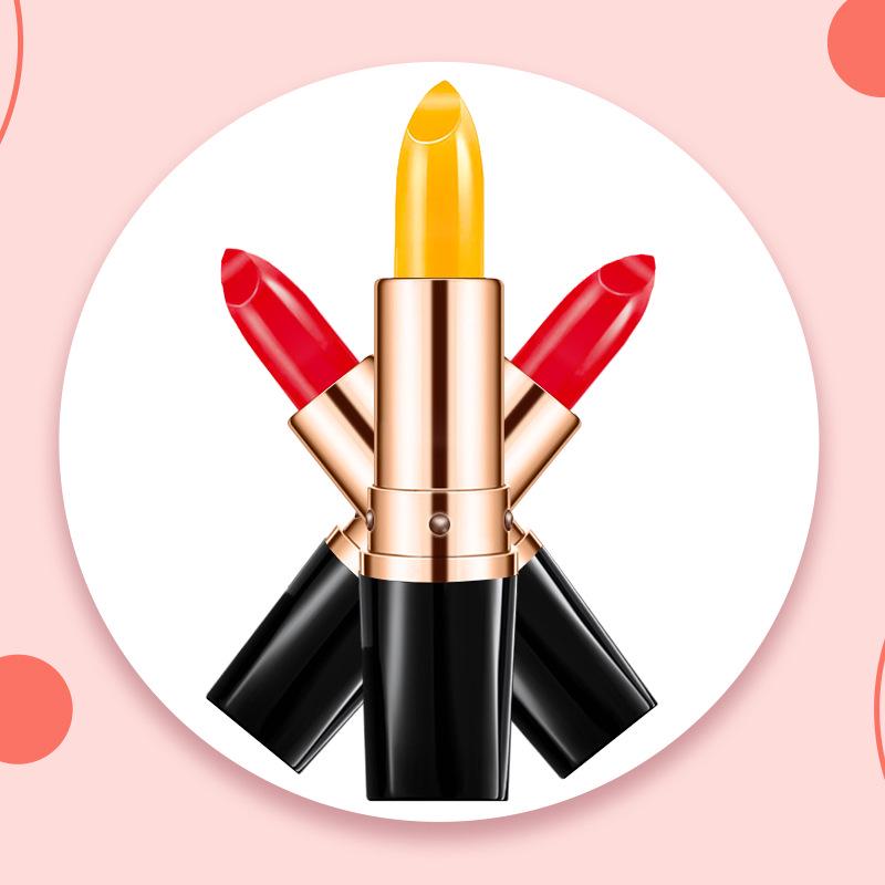 Lessxcoco Carrot Color-Changing Lip Balm: Moisturizing 3 Shades, Anti-Chapping