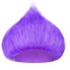 Troll Wig Synthetic Hair Wig Colorful Fluffy Pointed Funny Party Wig Tall Hair Headpiece for Halloween Carnival Cosplay Props