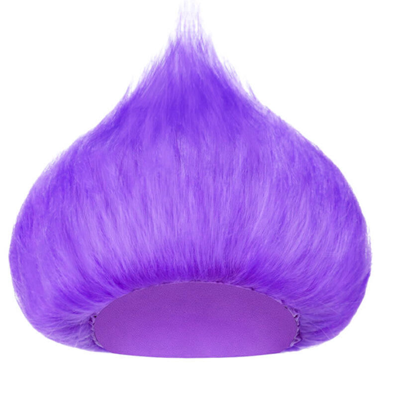 Troll Wig Synthetic Hair Wig Colorful Fluffy Pointed Funny Party Wig Tall Hair Headpiece for Halloween Carnival Cosplay Props