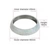 Universal High‑Temperature Exhaust Donut Gasket Ring‑Shape Exhaust Pipe Flange Seal Gasket Exhaust Flange Muffler Replacement