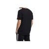 Adidas Beijing Text Print Casual Crew Neck Short Sleeve T-Shirt Men Tops Black HG4879T