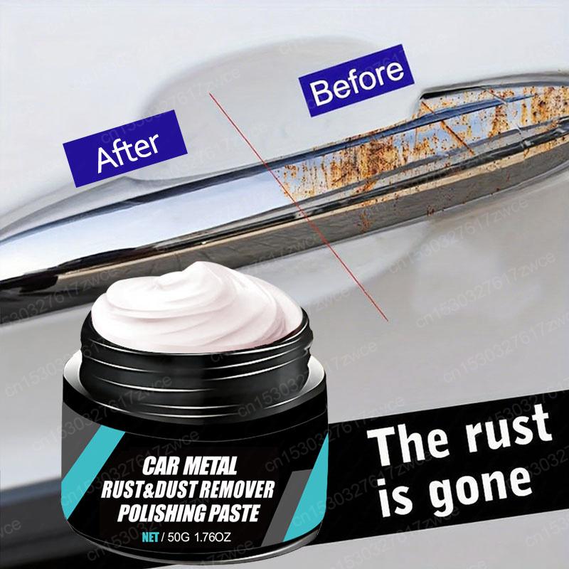 Car Wheel Hub Metal Restorer Gloss Enhancer Clear Rust & Oxidize Renewal Polishing Wax Coating Agent Auto Wheel Scratch Repair