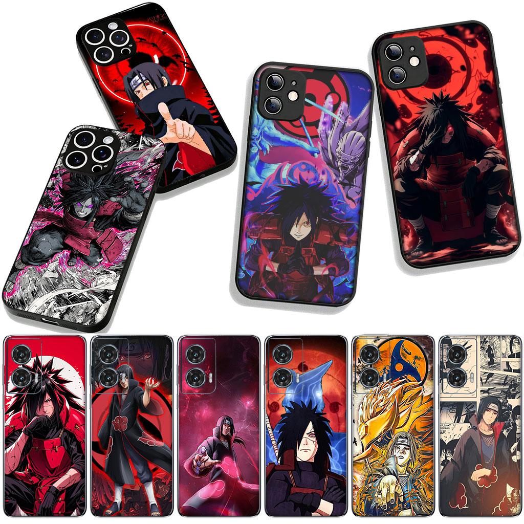 Cover for Apple iPhone 17 16 11 Pro XS Max XR 6 7 8 Plus + 16E SE 2020 2022 Air 5 Case Itachi Uchiha Madaras Akatsuki Narutos