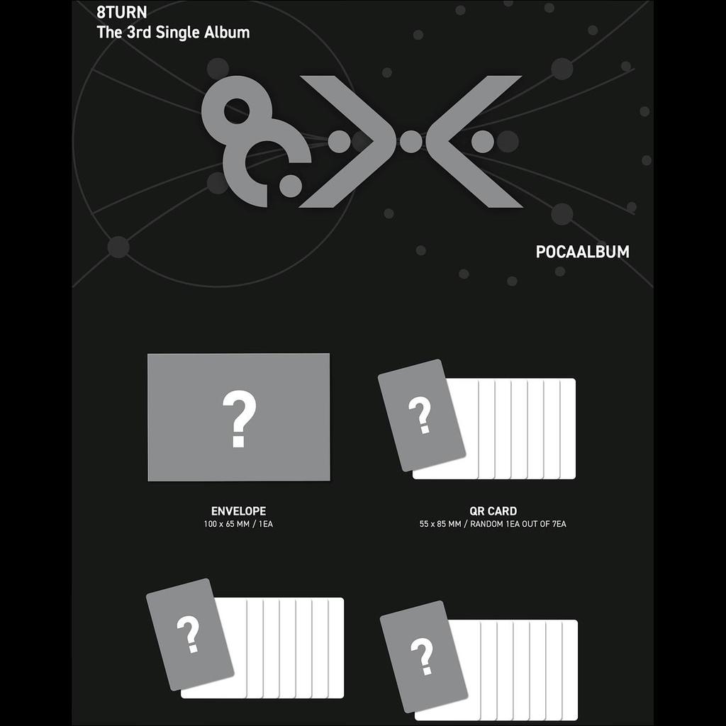 [Pre-order] 8TURN [8.X] POCAALBUM / The 3rd Single Album + Free Gift