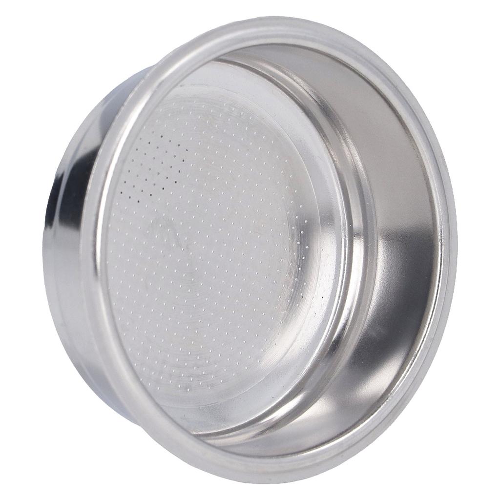51mm Poröser Kaffeefilterkorb Edelstahl Einlagiger Kaffeefilterbecher für Kaffeezubehör